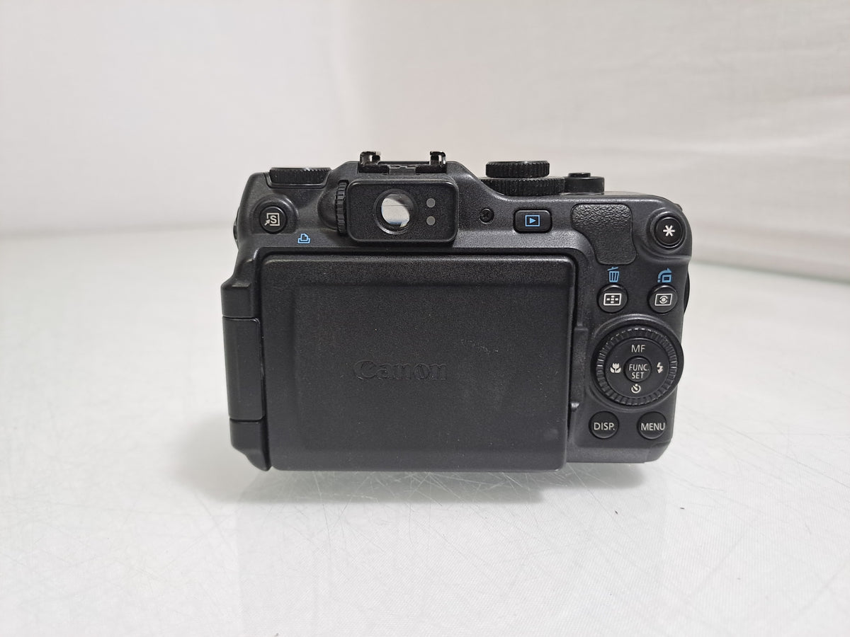 Canon PowerShot G12 10MP CCD 5x Optical Zoom Vari-Angle Digital Camera UNTESTED