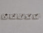 Renata 339 SR614SW 1.55V Silver Oxide Watch Batteries x5
