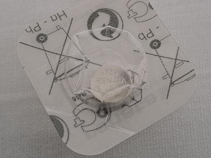 Renata 339 SR614SW 1.55V Silver Oxide Watch Batteries x5