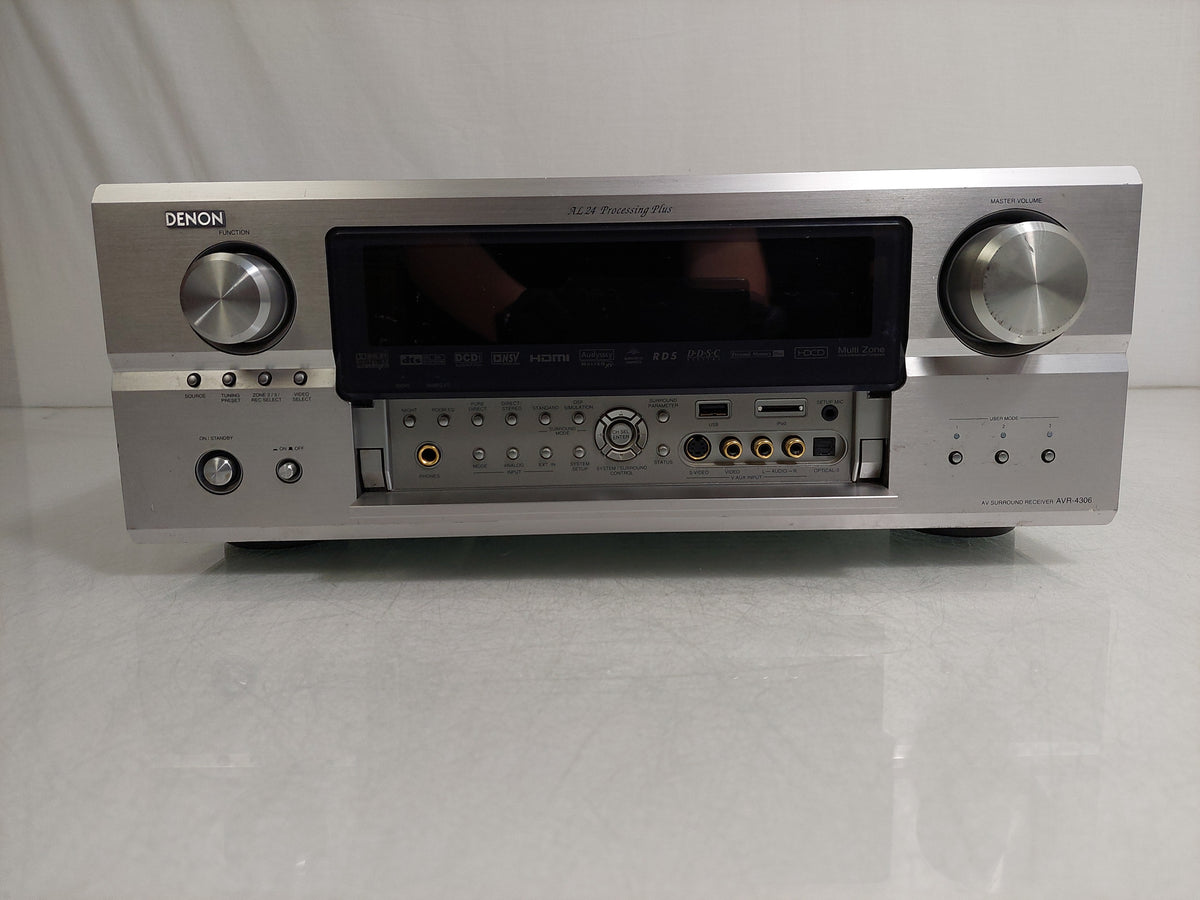 Denon AVR-4306 7.1 Channel 130W HDMI AV Surround Receiver Amplifier Tested