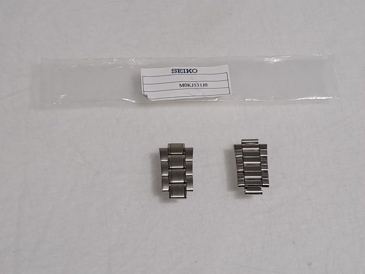 Seiko Watch Bracelet Replacement Links Mixed Job Lot - 18 References + 1
