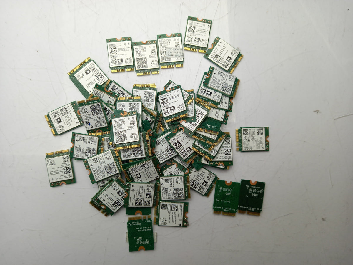 Dell Intel Wifi/Blutooth Cards Batch of 81 various P/N's units 0XVV0P 0G83J7