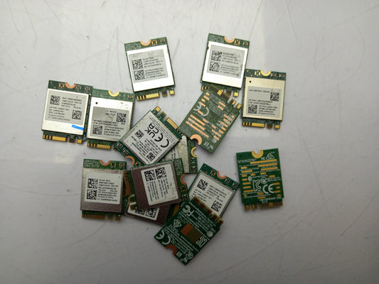 HP Wifi/Blutooth Cards Batch of 14 various P/N's units L44431-001 915620-001