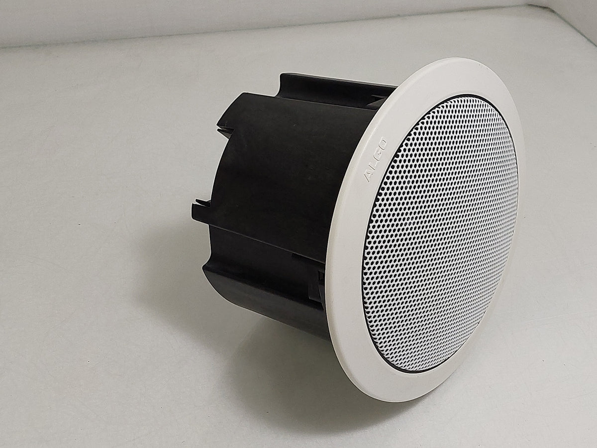 Algo 8188 SIP PoE IP Ceiling Speaker 6.5in Paging Talkback Multicast Tested