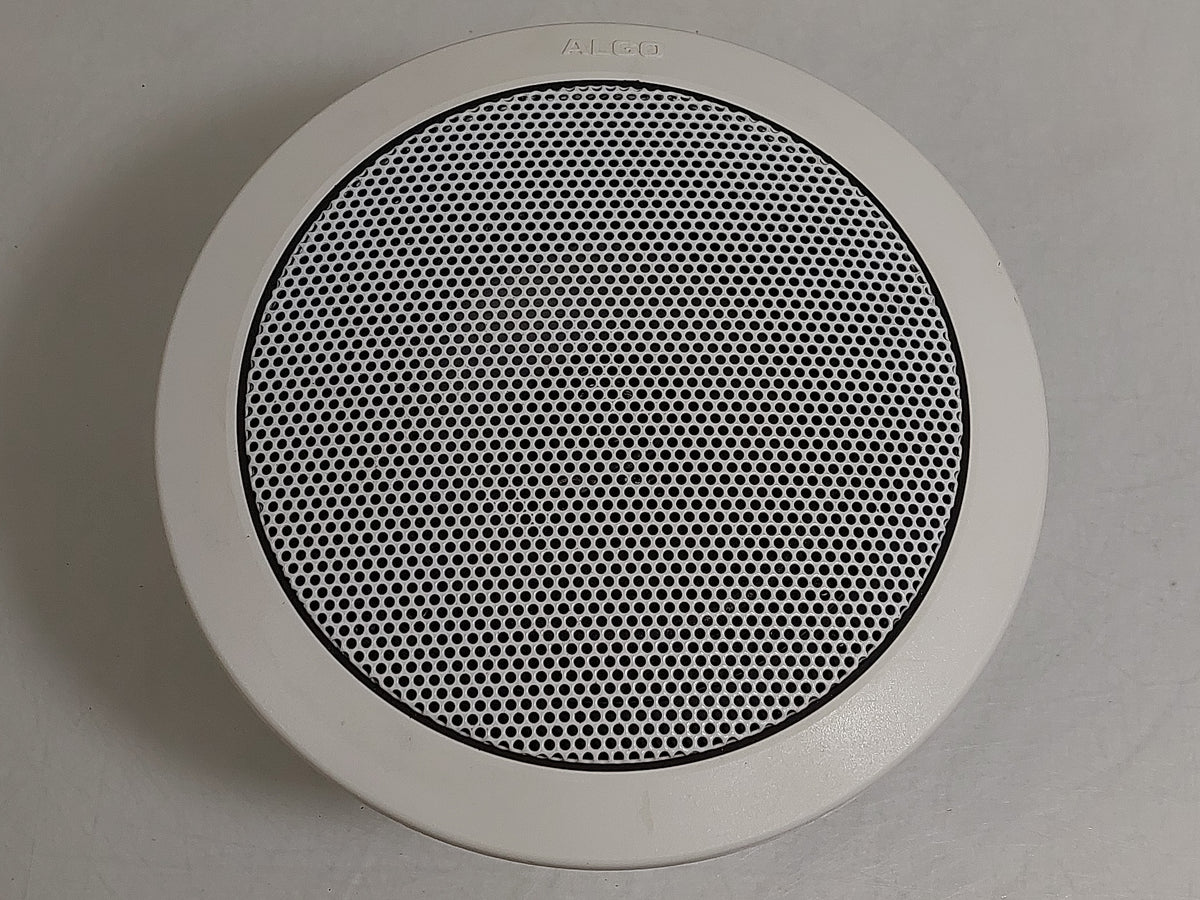 Algo 8188 SIP PoE IP Ceiling Speaker 6.5in Paging Talkback Multicast Tested