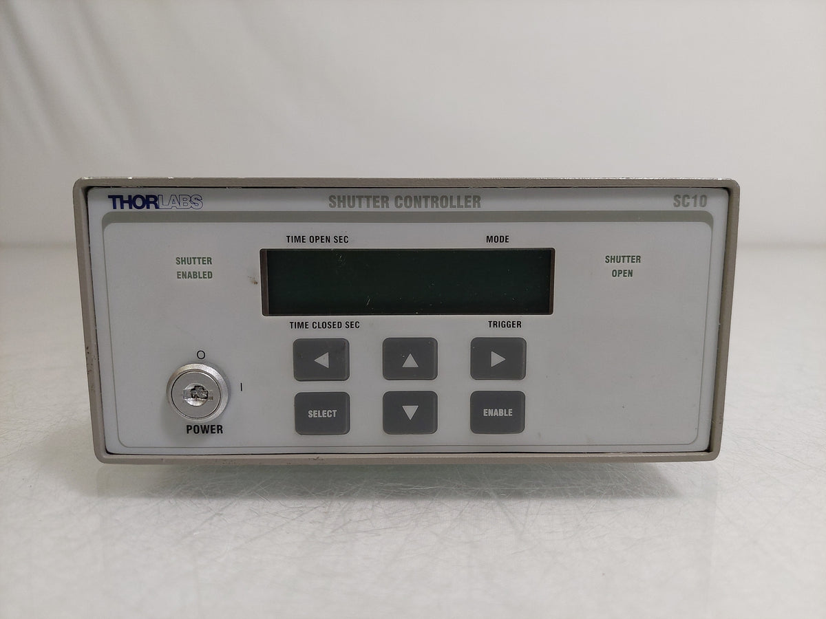 Thorlabs SC10 Optical Beam Shutter Controller Delay Generator Broken Key Tested