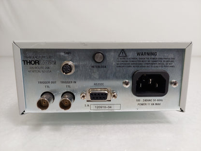 Thorlabs SC10 Optical Beam Shutter Controller Delay Generator Broken Key Tested