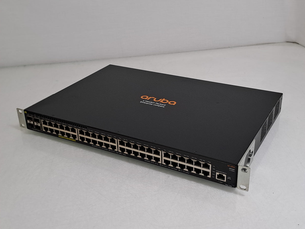 HP Aruba 2930F JL256A 48 Port Gigabit PoE+ 4 SFP+ Switch