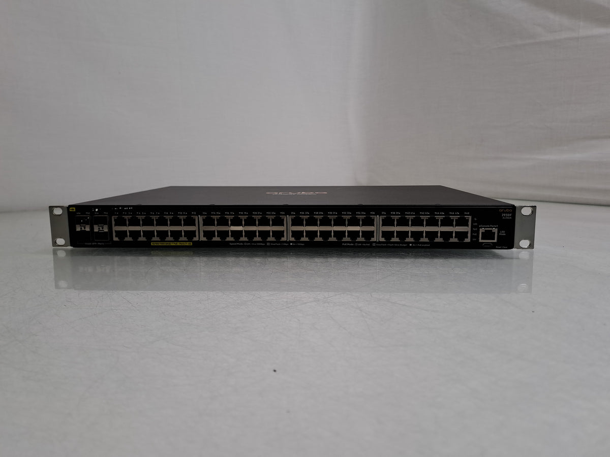 HP Aruba 2930F JL256A 48 Port Gigabit PoE+ 4 SFP+ Switch