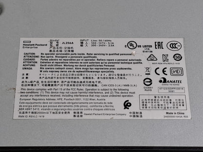 HP Aruba 2930F JL256A 48 Port Gigabit PoE+ 4 SFP+ Switch