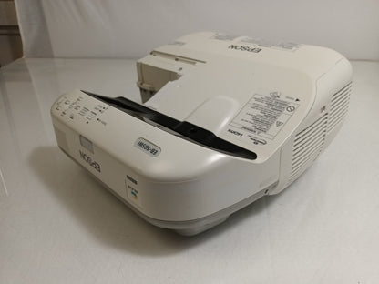 Epson EB-595Wi H599B WXGA 3300lm Ultra Short Throw Projector 1695h No Port Cover