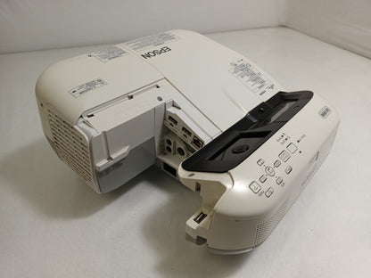 Epson EB-595Wi H599B WXGA 3300lm Ultra Short Throw Projector 1695h No Port Cover
