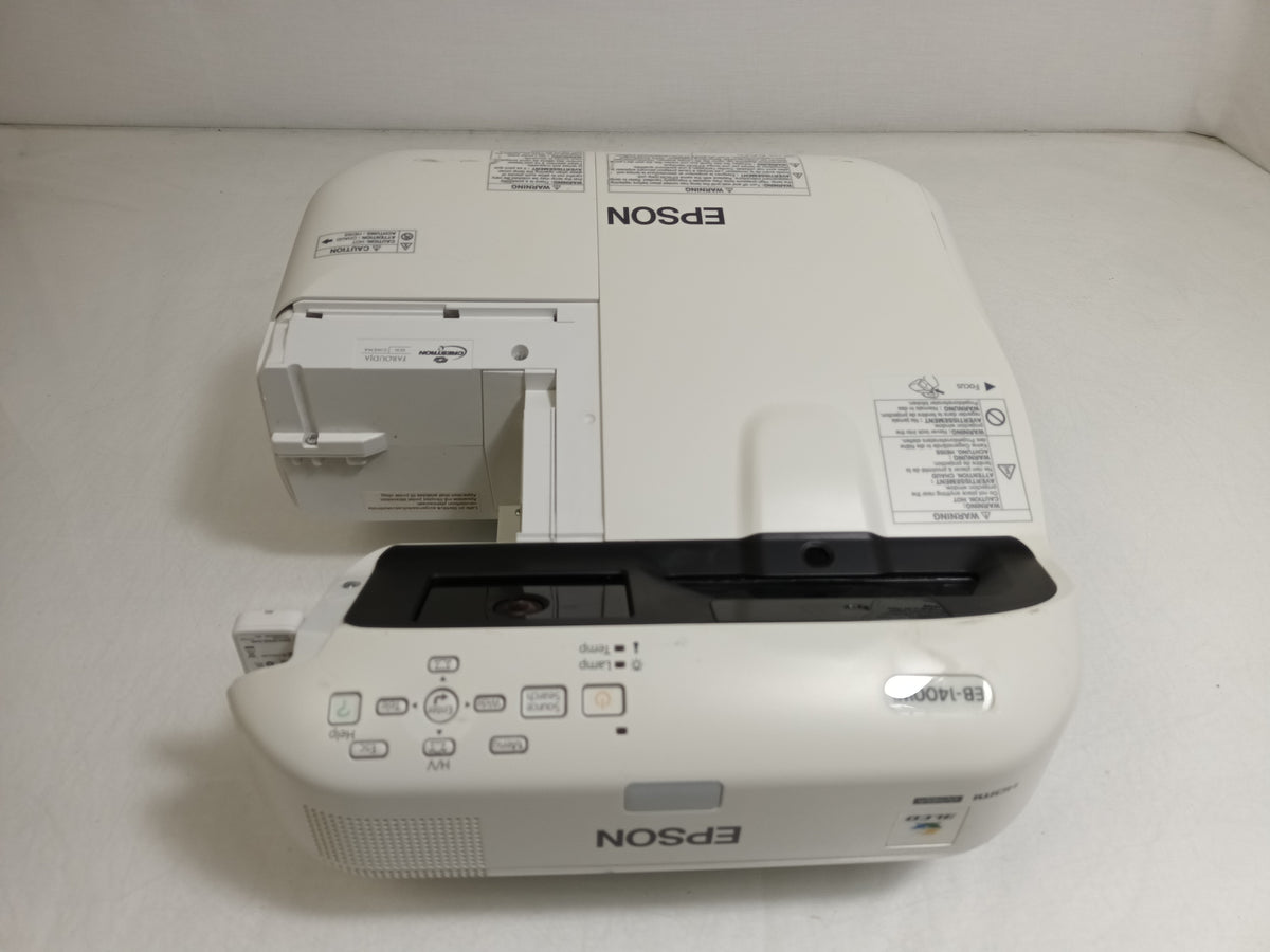 Epson EB-1400Wi H481B WXGA Ultra Short Throw Projector 331h/1396h No Cover