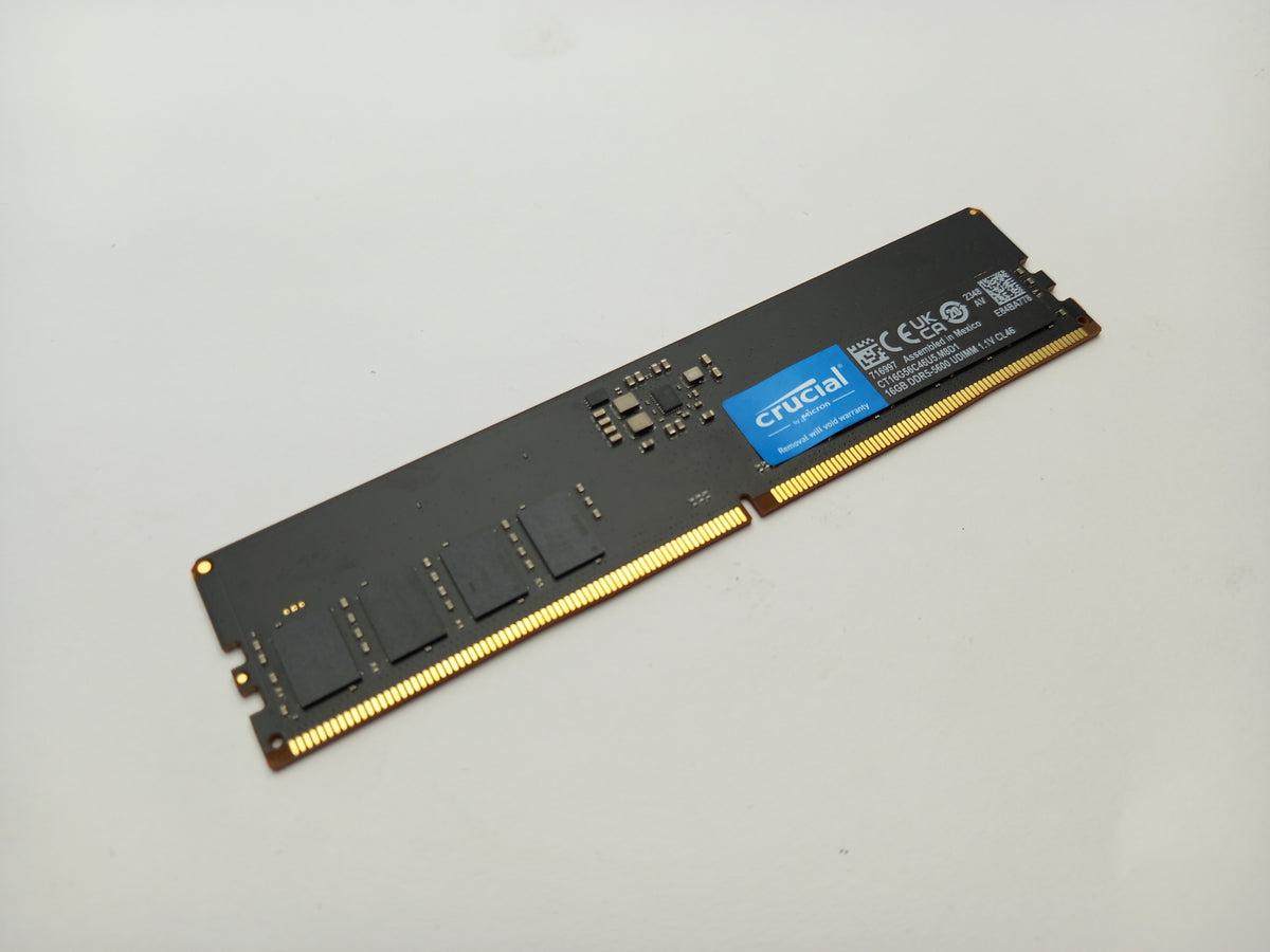 Crucial 16GB DDR5 5600 MHz PC5-44800 Desktop RAM Module CT16G56C46U5.M8D1