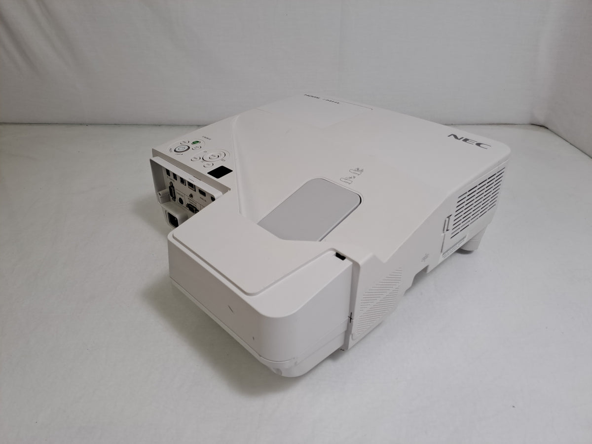 NEC NP-UM361X 3600lm XGA Ultra Short Throw 3LCD Projector 3150h Missing Cover