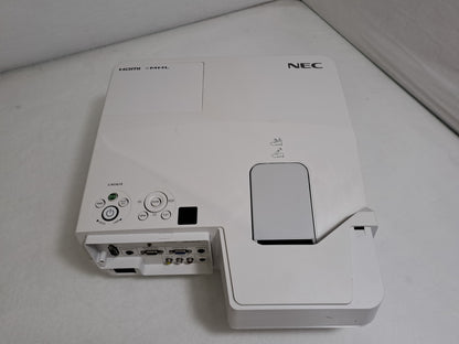 NEC NP-UM361X 3600lm XGA Ultra Short Throw 3LCD Projector 3150h Missing Cover