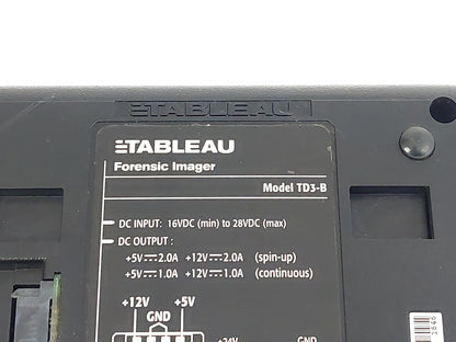 Tableau TD3-B Forensic Imager Duplicator SATA USB FireWire Touchscreen