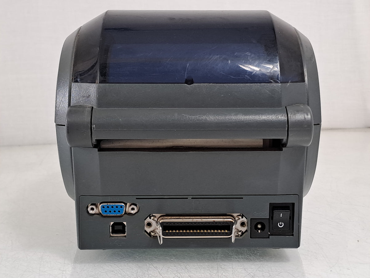 Zebra GK420d 4in 203dpi Direct Thermal Barcode Label Printer Tested No PSU