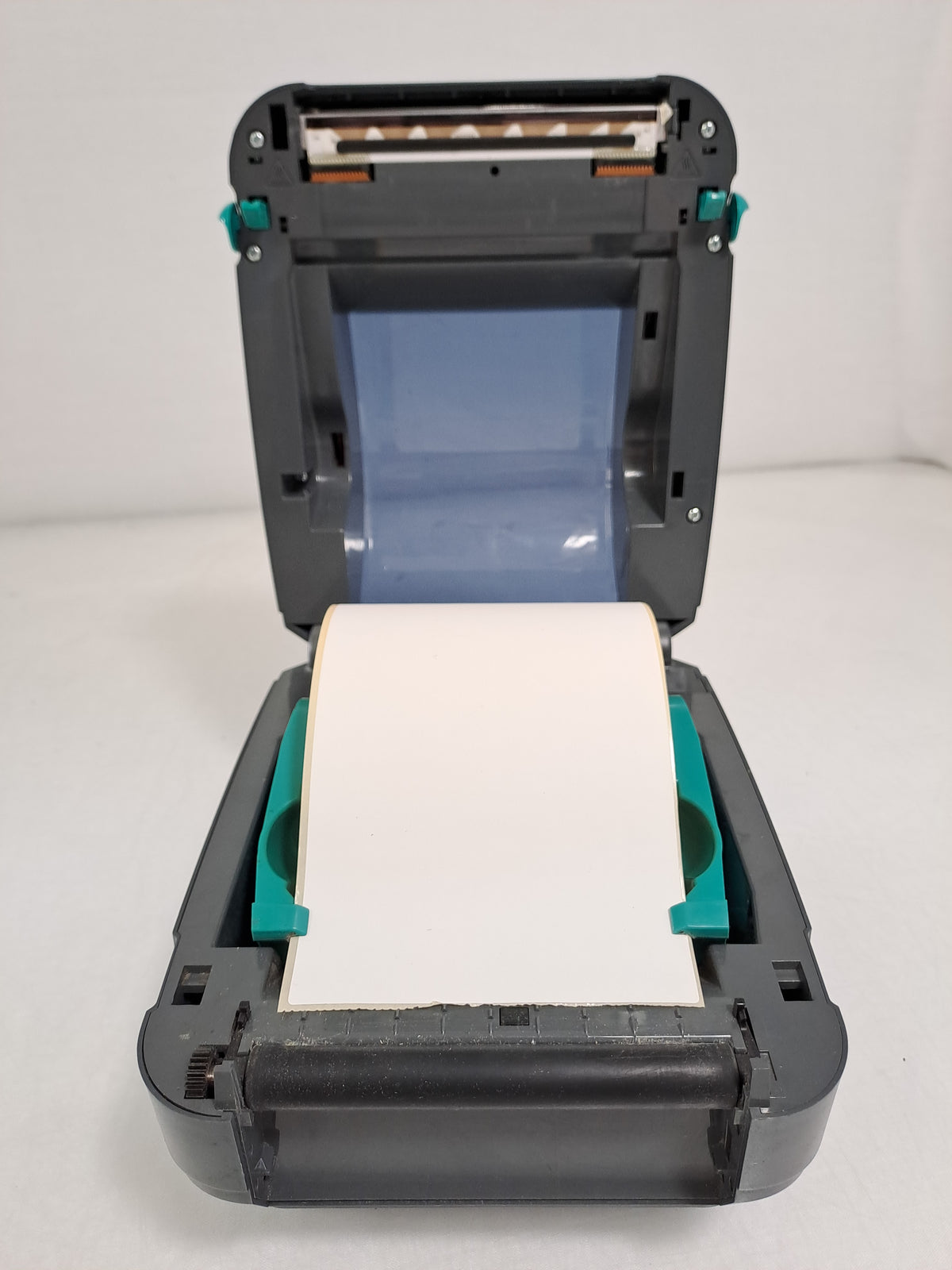 Zebra GK420d 4in 203dpi Direct Thermal Barcode Label Printer Tested No PSU