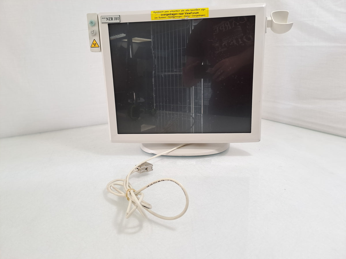 Elo ET1928L 19" Philips Medical LCD Monitor Keypad Barcode Cradle No PSU
