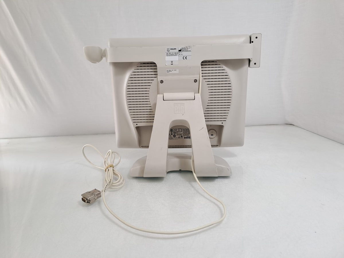 Elo ET1928L 19" Philips Medical LCD Monitor Keypad Barcode Cradle No PSU