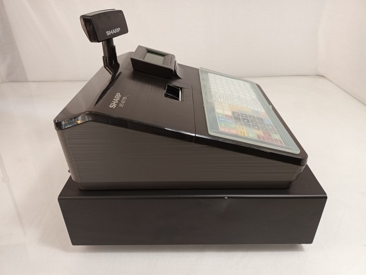 Sharp XE-A217B Electronic Cash Register Till Thermal Printer No Key/SD Card