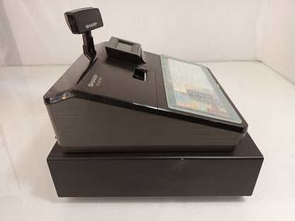 Sharp XE-A217B Electronic Cash Register Till Thermal Printer No Key/SD Card