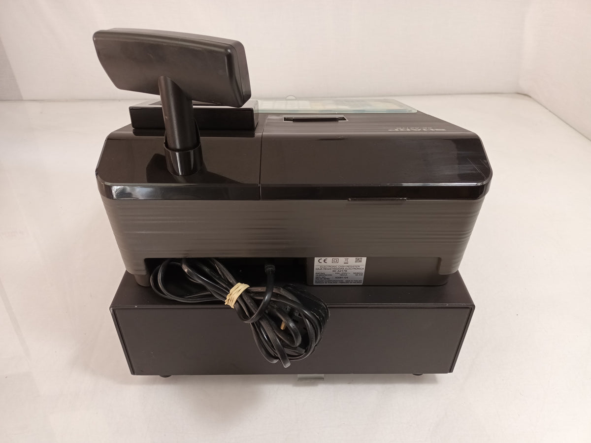 Sharp XE-A217B Electronic Cash Register Till Thermal Printer No Key/SD Card