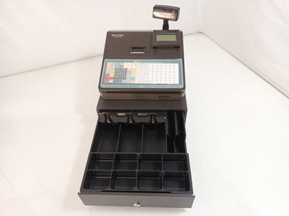 Sharp XE-A217B Electronic Cash Register Till Thermal Printer No Key/SD Card