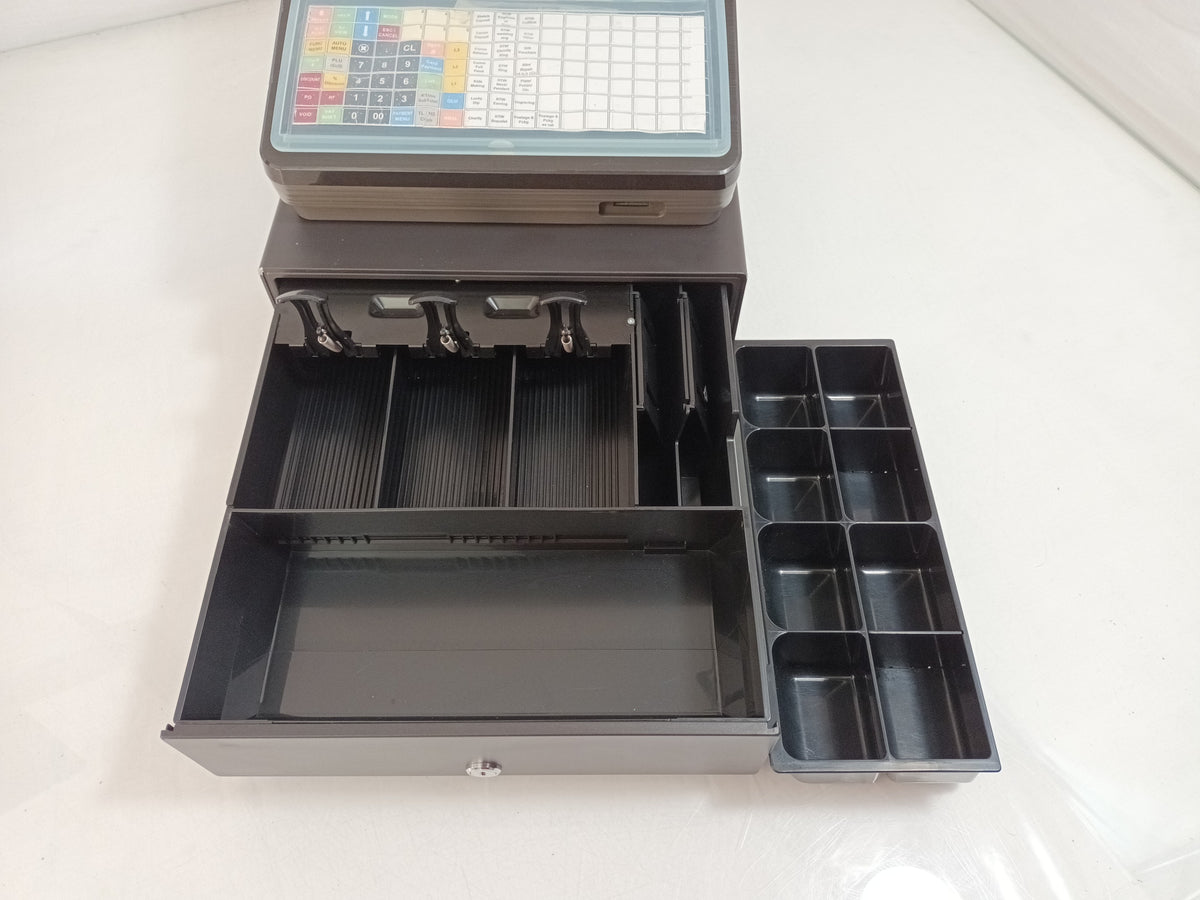 Sharp XE-A217B Electronic Cash Register Till Thermal Printer No Key/SD Card