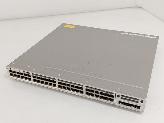 Cisco Catalyst WS-C3850-48T 48-Port Gigabit Managed Stackable Network Switch