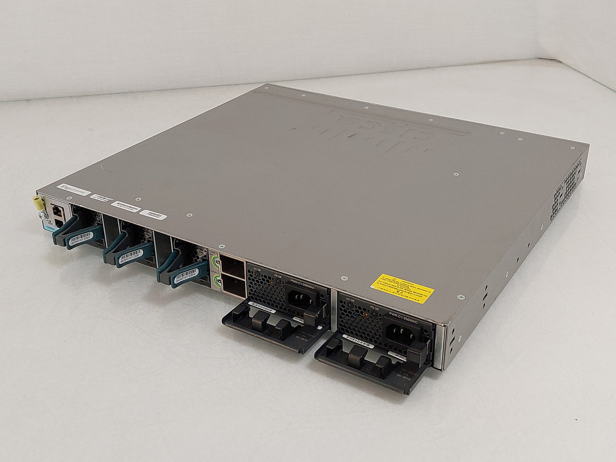 Cisco Catalyst WS-C3850-48T 48-Port Gigabit Managed Stackable Network Switch