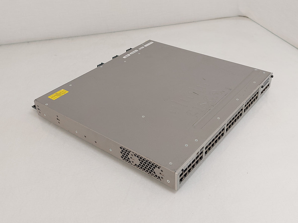 Cisco Catalyst WS-C3850-48T 48-Port Gigabit Managed Stackable Network Switch