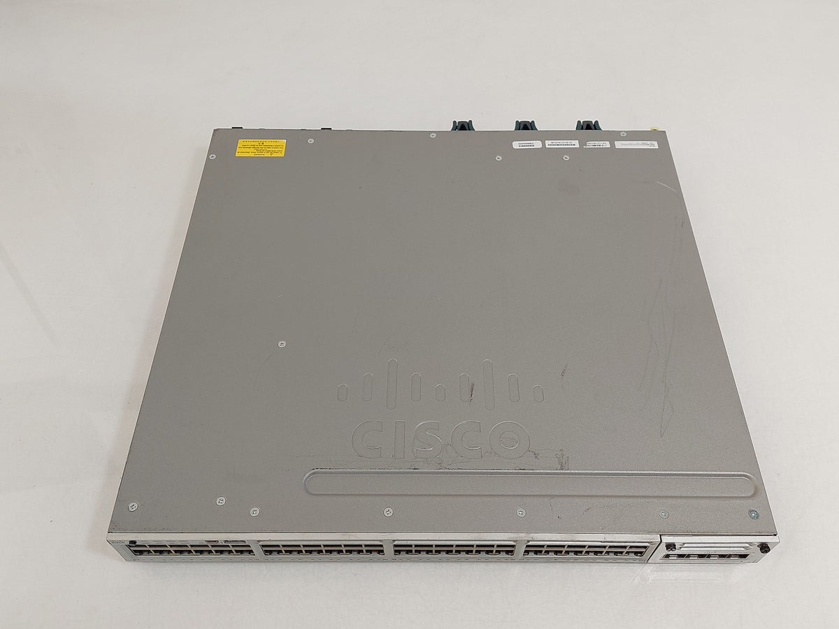 Cisco Catalyst WS-C3850-48T 48-Port Gigabit Managed Stackable Network Switch