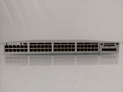 Cisco Catalyst WS-C3850-48T 48-Port Gigabit Managed Stackable Network Switch