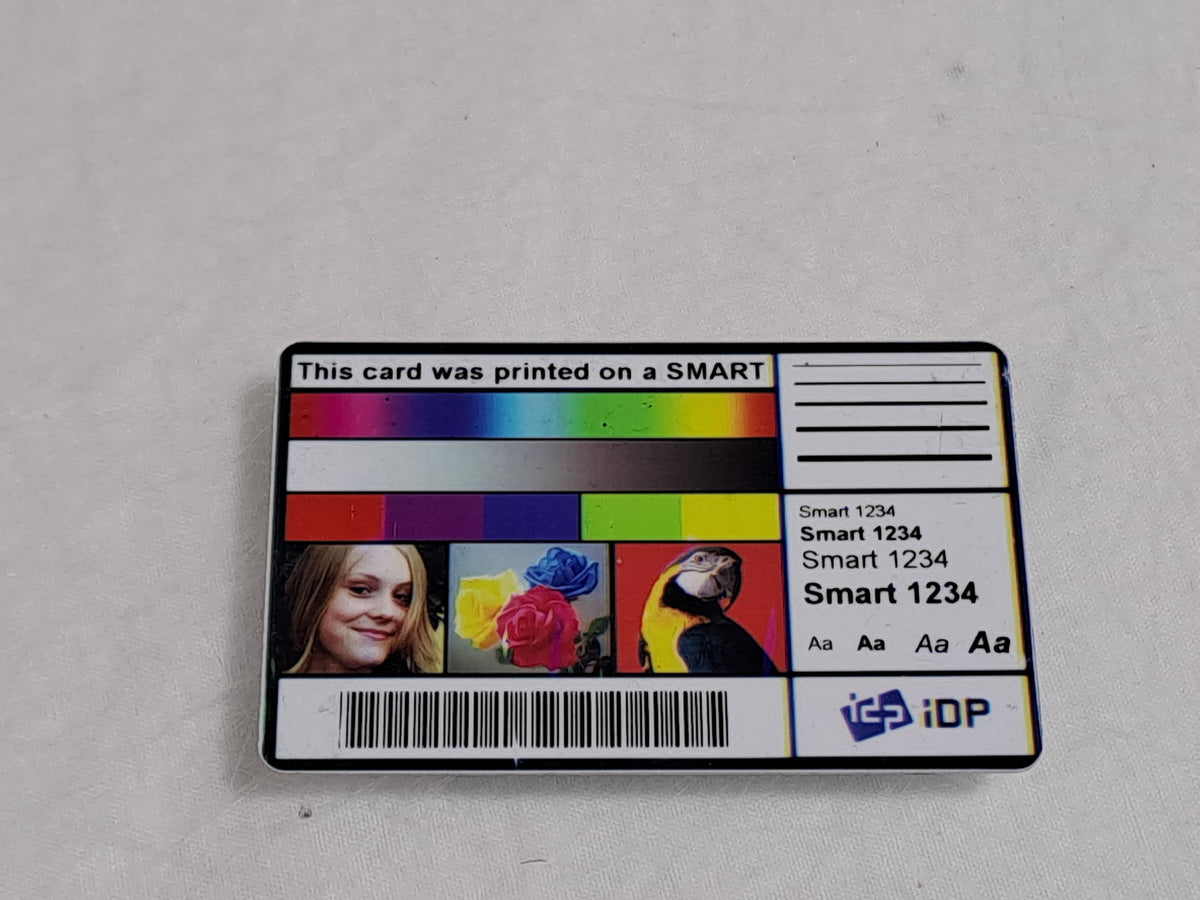 IDP Smart 31S Single-Sided Colour ID Card Printer 300dpi CR80 PSU Tested