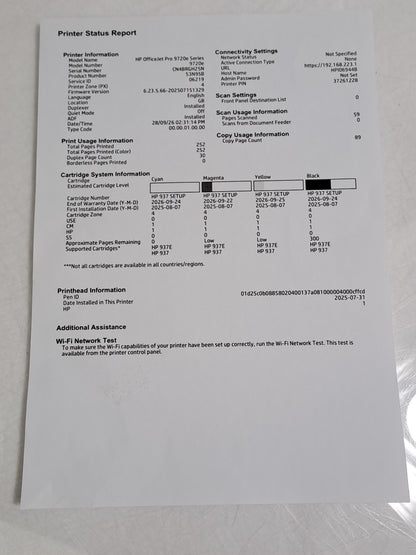 HP OfficeJet Pro 9720e A3 Colour Wireless All-in-One Inkjet Printer Tested