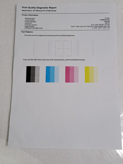 HP OfficeJet Pro 9720e A3 Colour Wireless All-in-One Inkjet Printer Tested