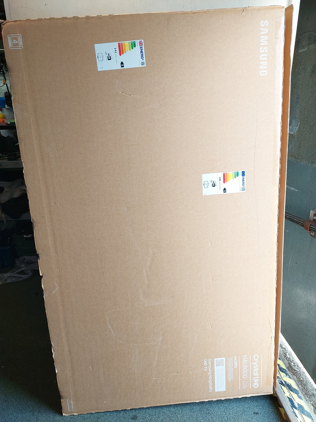 Samsung HG75AU800EE 75" 4K Crystal UHD Smart Hospitality Hotel TV With Remote