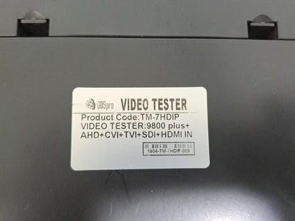 DDSpro TM-7HDIP 9800 Plus+ ADHS 7in 4K CCTV Camera Tester No PSU