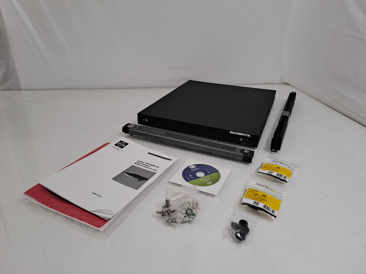 Pelco Endura NET5402R-HD HD Network Video Decoder Dual DVI No OS Tested