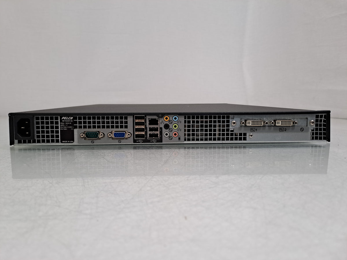 Pelco Endura NET5402R-HD HD Network Video Decoder Dual DVI No OS Tested