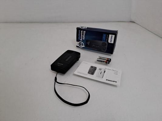 Philips LFH0388 Classic 388 PocketMemo Mini Cassette Dictaphone Power Tested