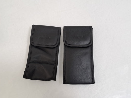 Philips LFH488 Pocket Memo Cassette Dictaphone Recorder Mic Cases Power Tested