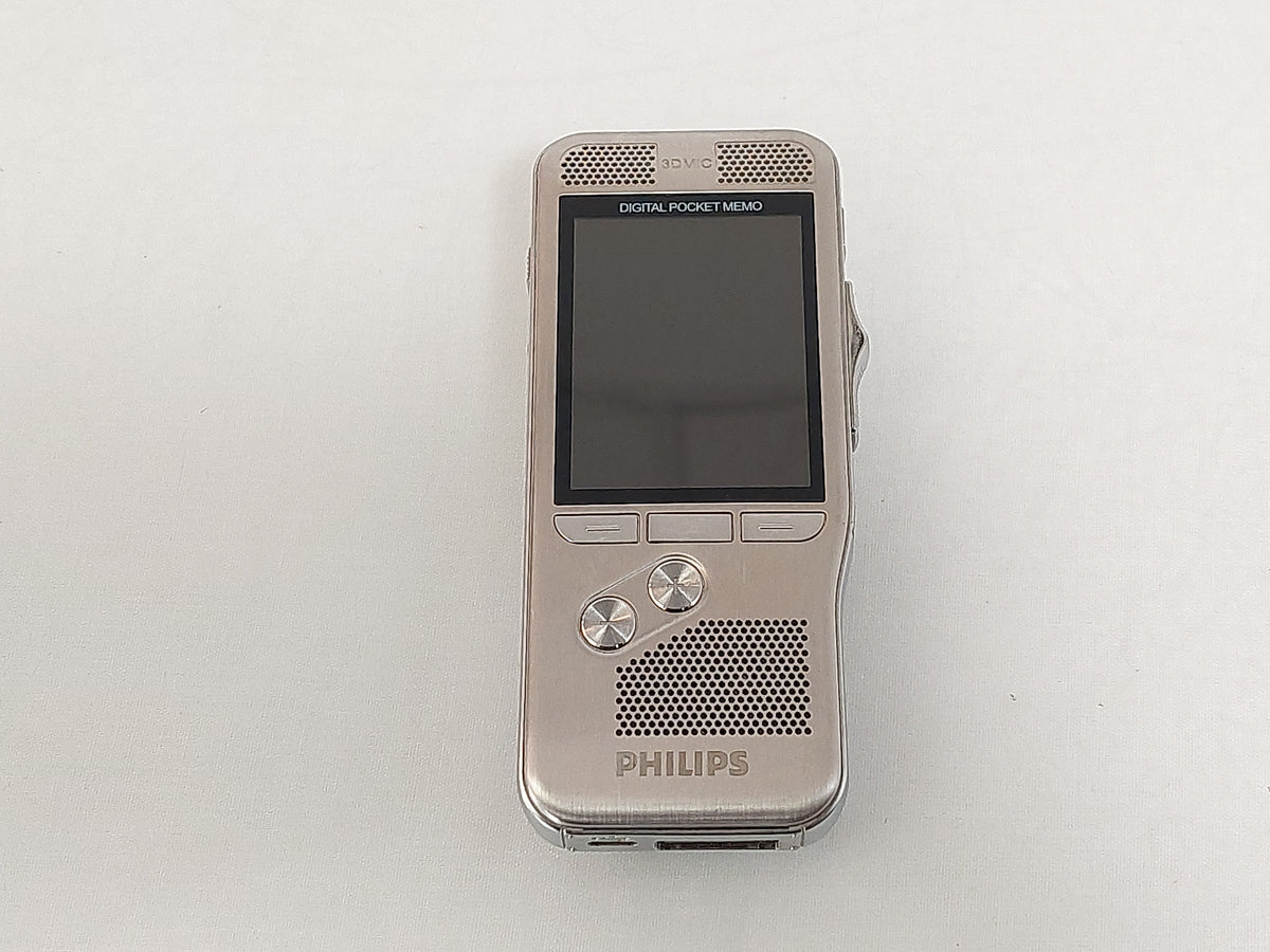 Philips DPM8000 PocketMemo Digital Voice Recorder Dictaphone 4GB SD Tested