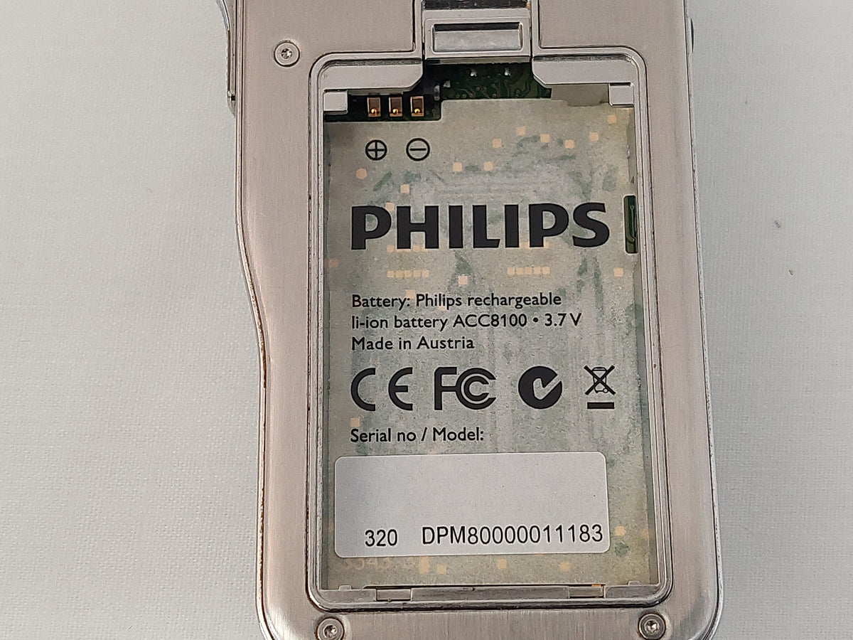 Philips DPM8000 PocketMemo Digital Voice Recorder Dictaphone 4GB SD Tested