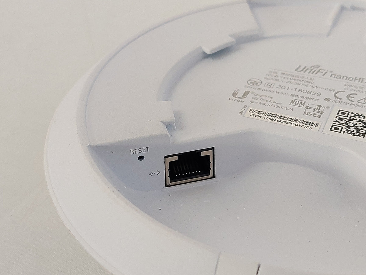 Ubiquiti UniFi UAP-nanoHD 1733Mbps 4x4 MU-MIMO PoE Wireless AP No PSU