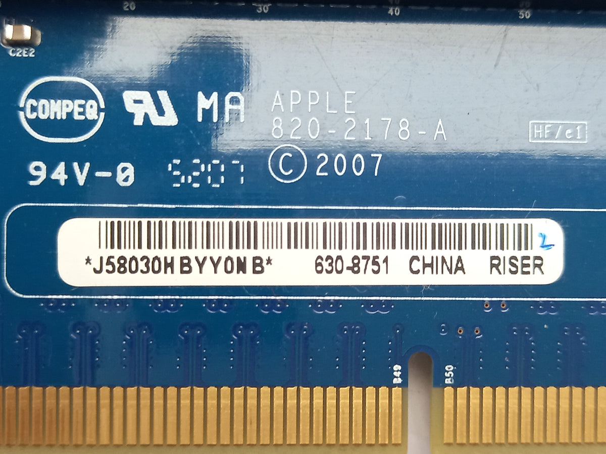 Apple 630-8571 Mac Pro Memory Riser Card 630-8571 820-2178-B