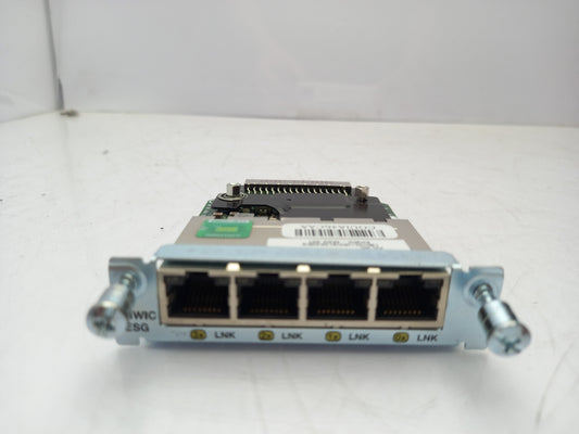 Cisco EHWIC-4ESG Enhanced 4 Port High Speed WAN Interface Card 74-7105-01
