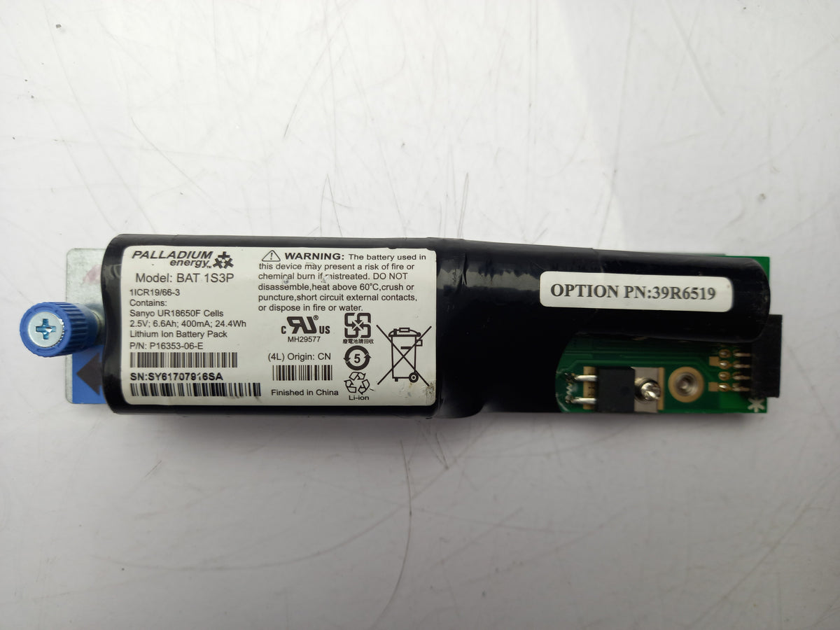 IBM DS3000 System Memory Cache Battery 39R6519 39R6520